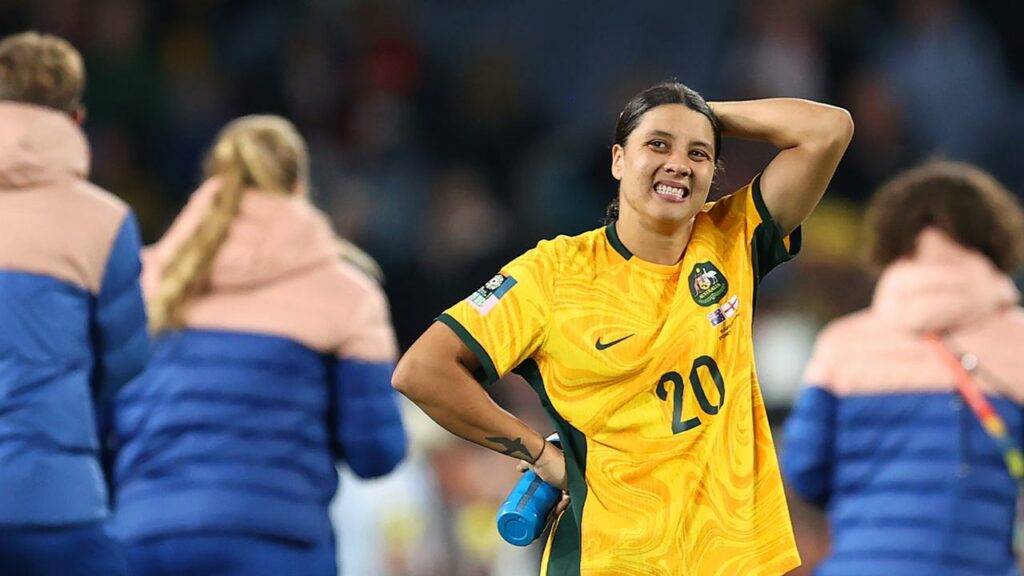 Australian soccer player Sam Kerr