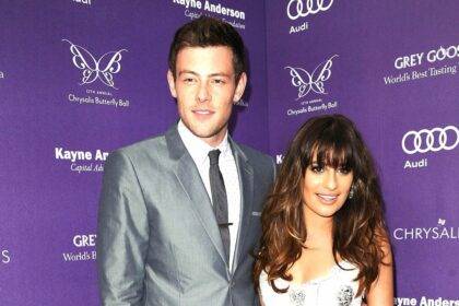 Actor Cory Monteith And Actress Lea Michele