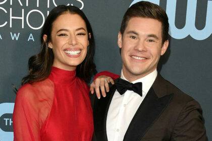 Adam Devine And Her Wife Chloe Bridges