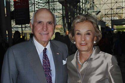 American Businessman Ken Langone And Her Wife