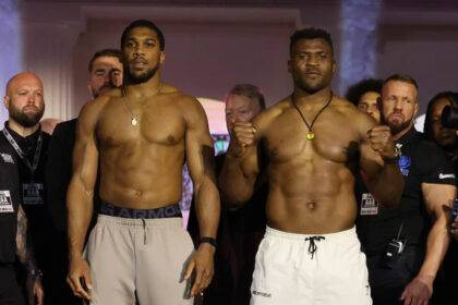 Anthony Joshua And Francis Ngannou