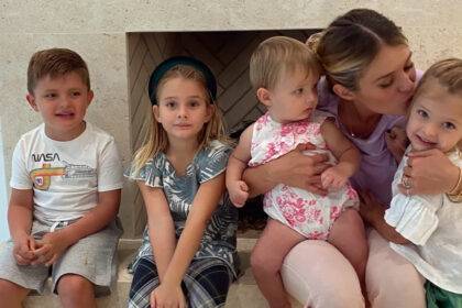 Daphne Oz And Her Four Children