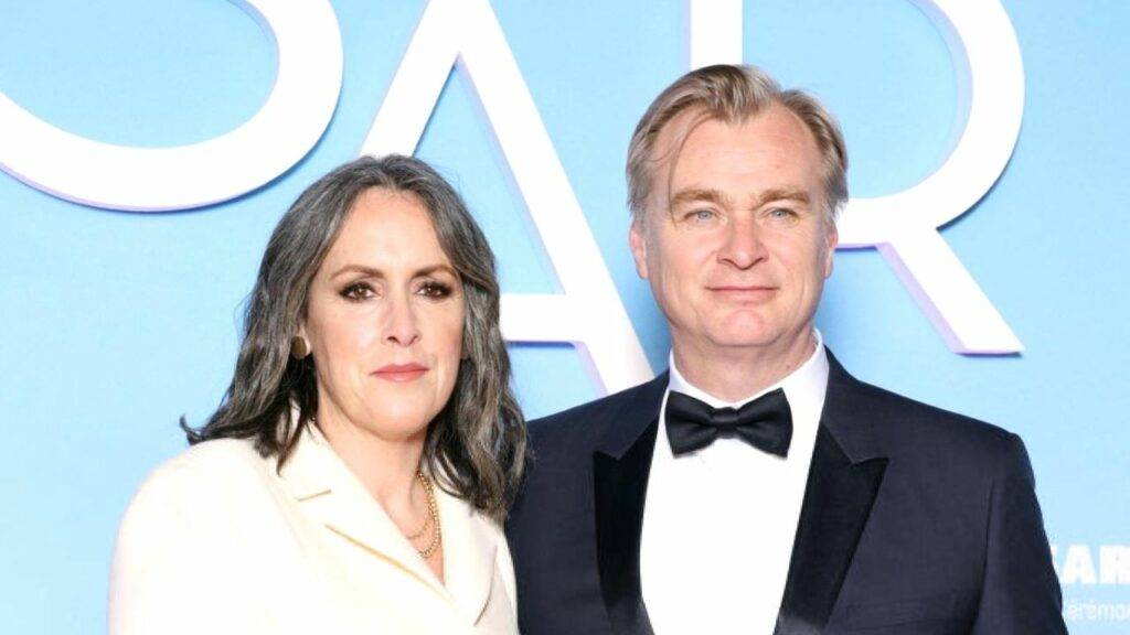 Emma Thomas and Christopher Nolan Arrive At The 49th Cesar Film Awards, Photo
