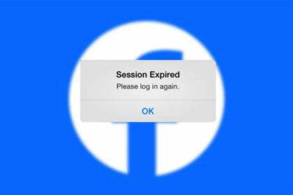 Facebook App Session Expired Error