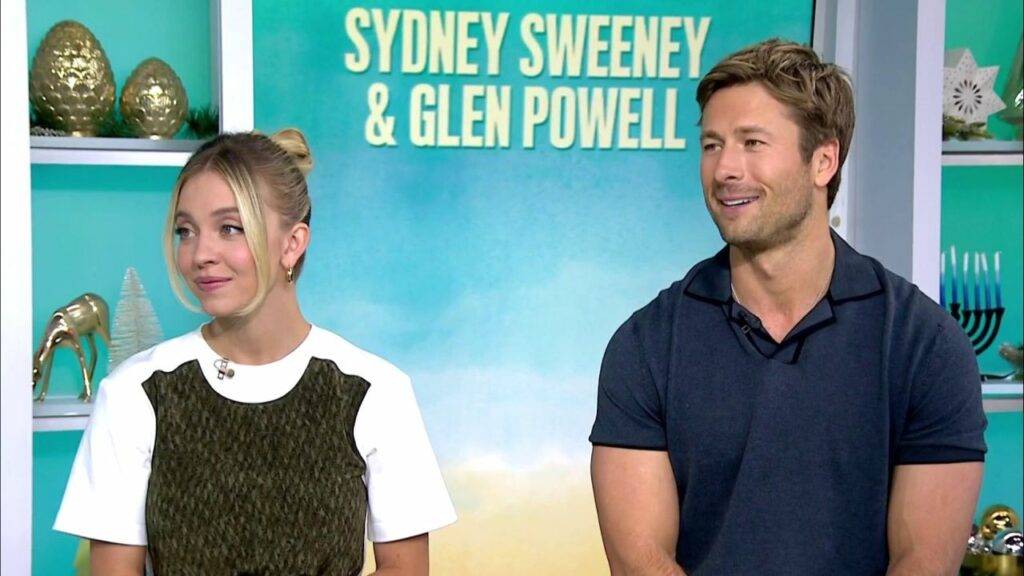 Glen Powell and Sydney Sweeney