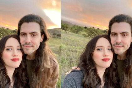 Kat Dennings And Her Husband Andrew W.k