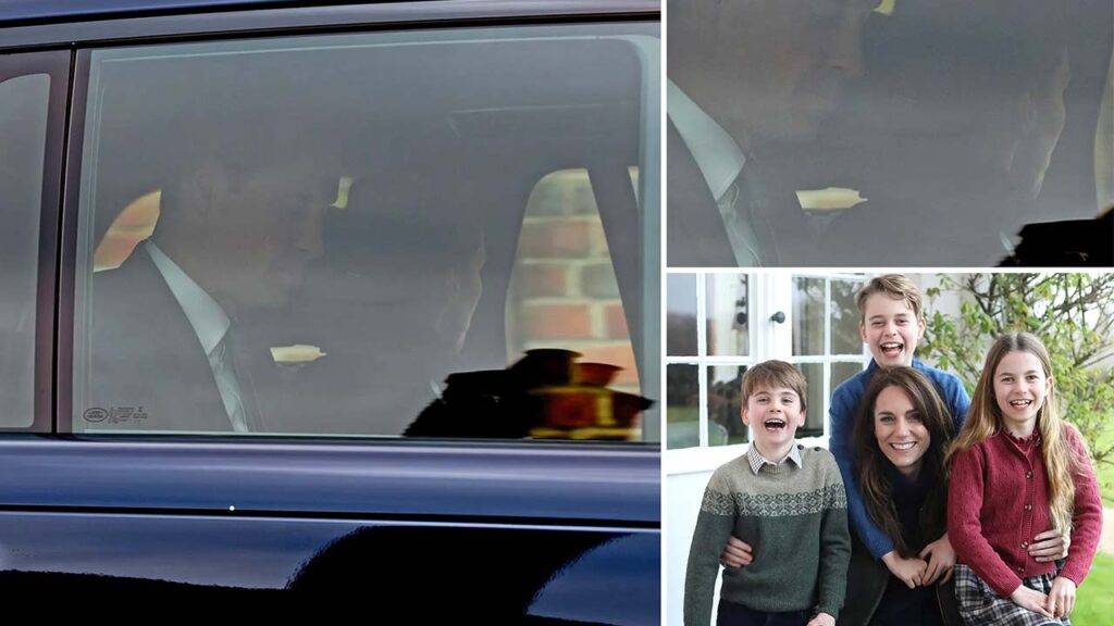 Kate Middleton Windsor Castle In Car