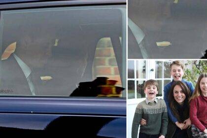 Kate Middleton Windsor Castle In Car