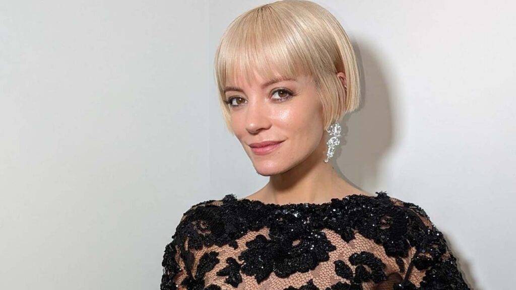 English singer-songwriter and actress Lily Allen