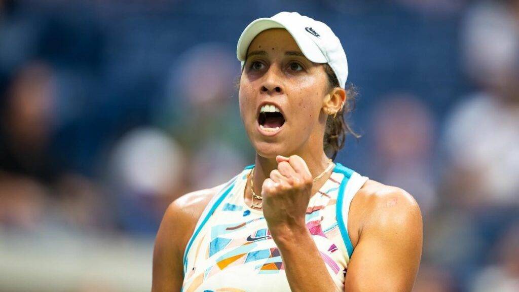 American tennis player Madison Keys