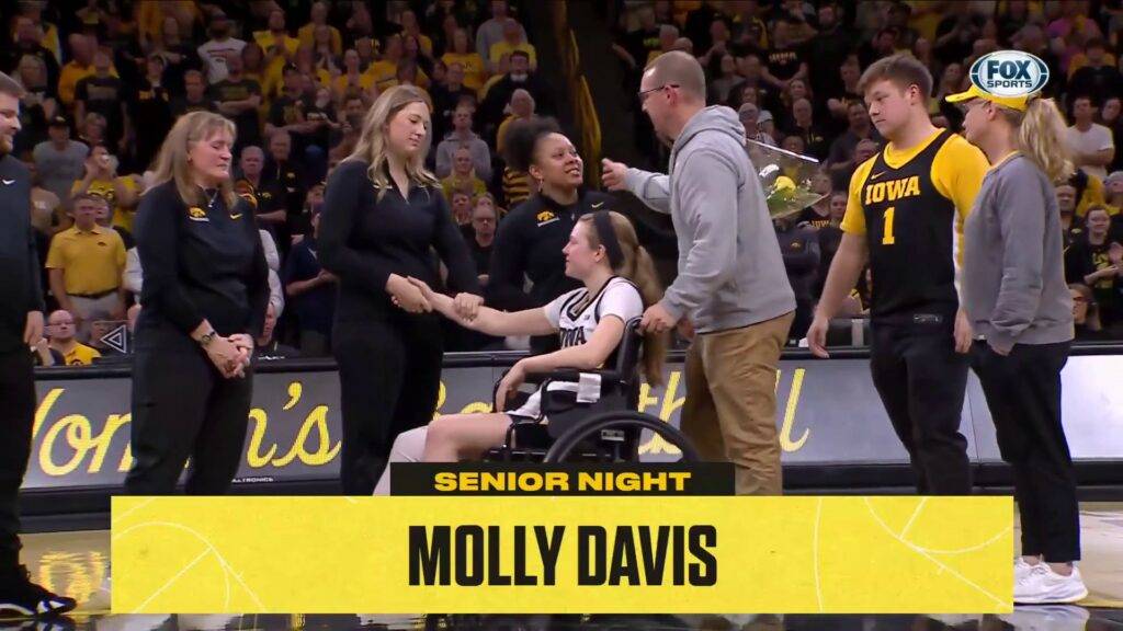 Molly Davis Iowa Injury News