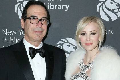 Steven Mnuchin And Her Wife Louise Linton