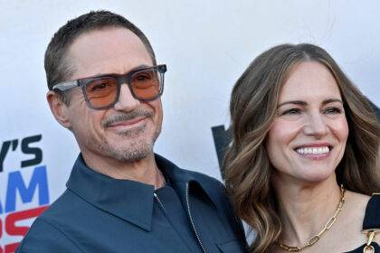 Susan Downey And Husband Robert Downey Jr