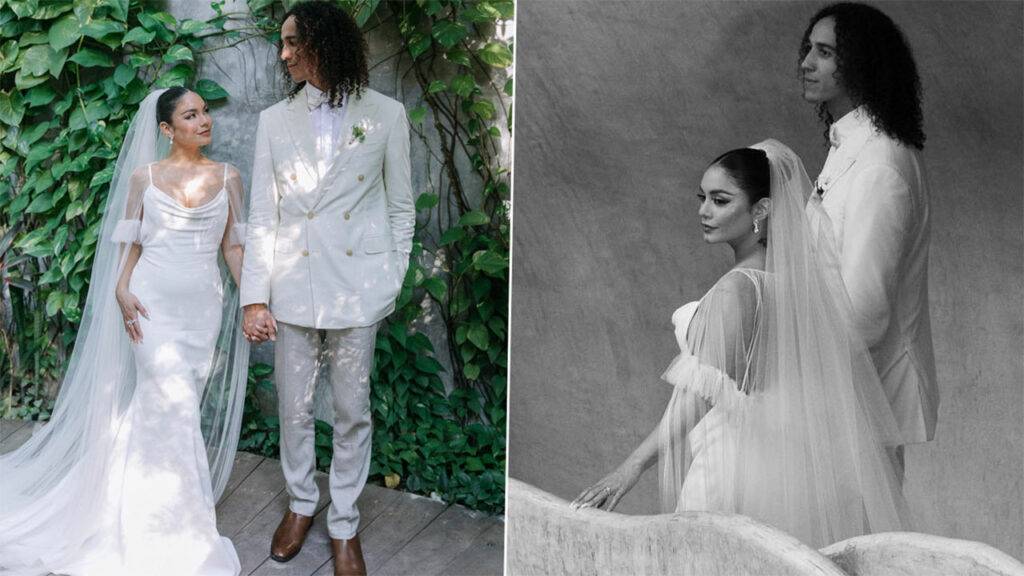 Vanessa Hudgens And Cole Tucker Wedding Images