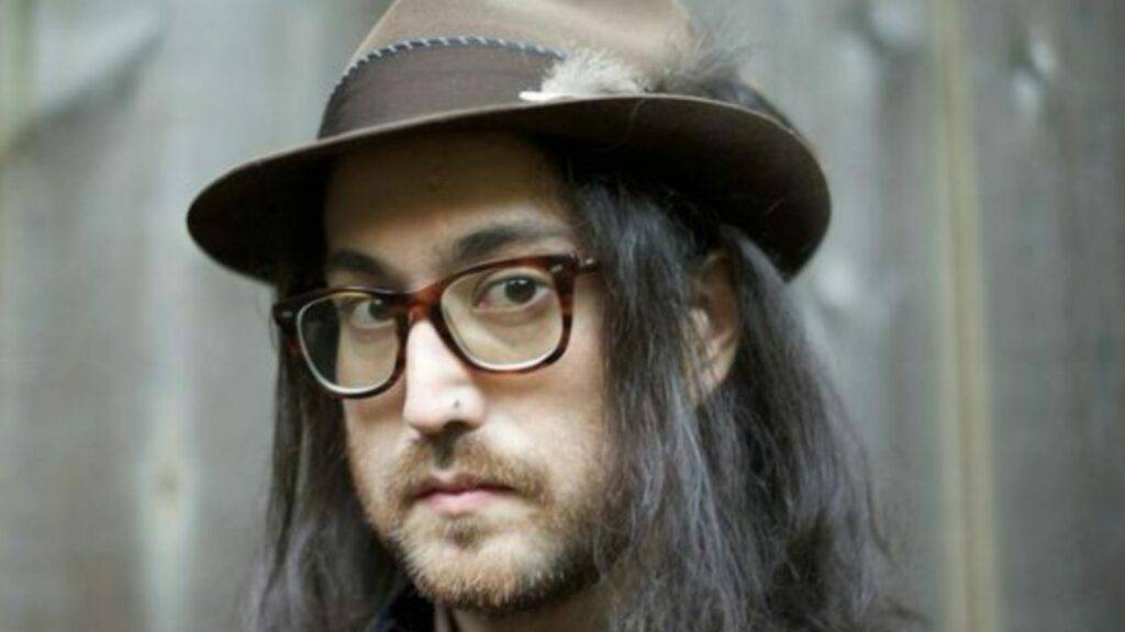 American musician and songwriter Sean Lennon