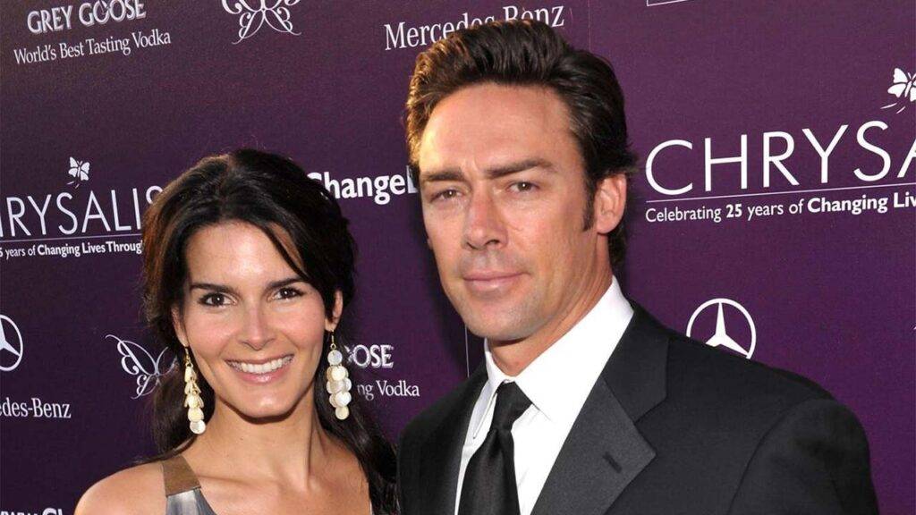 Angie Harmon and Jason Sehorn