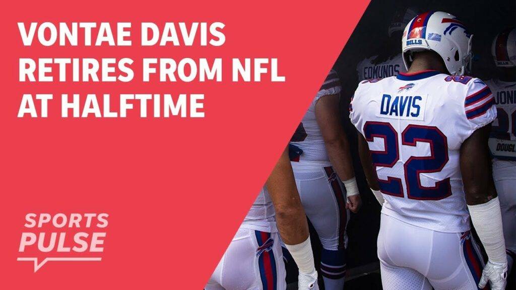 Vontae Davis Retires At Halftime