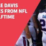 Vontae Davis Retires At Halftime